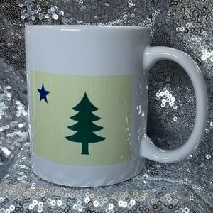 New State of Maine flag ceramic mug.